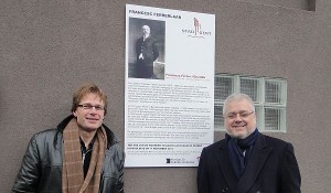 New Ferrerlaan plaque