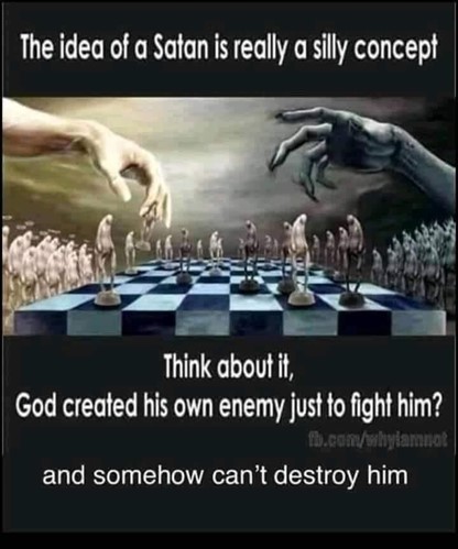 Satan Cconcept is Silly